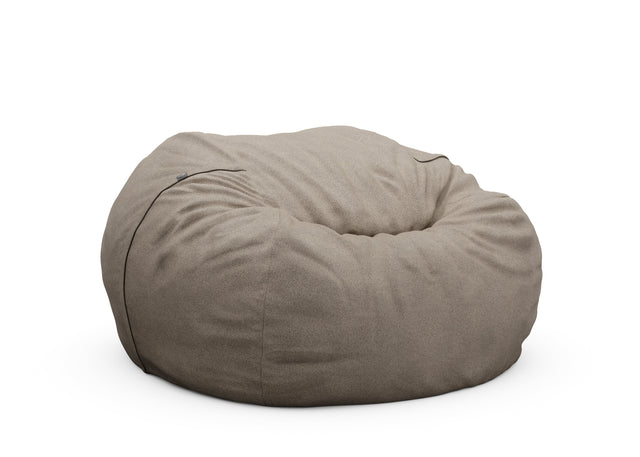 the jumbo beanbag - pique - stone