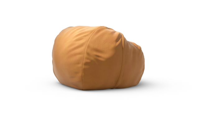 vetsak | Cover Pouf Medium - Leather - Brown