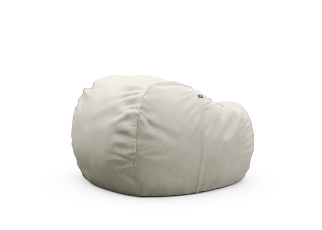 vetsak | Pouf Medium - herringbone - light grey