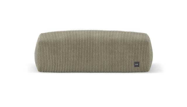 bloc armrest medium - cord velours - khaki - 84cm x 31cm