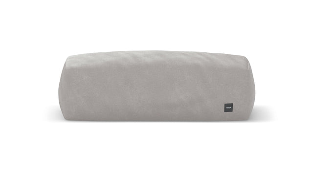 block armrest medium - velvet - light grey - 84cm x 25cm