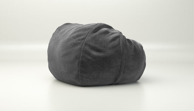 vetsak | Cover Pouf Large - cord velour - dark grey