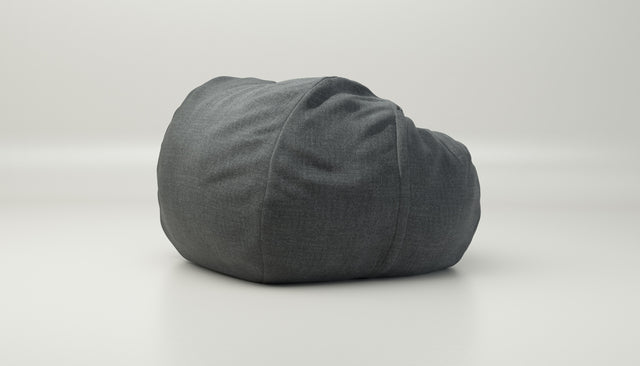 vetsak | Cover Pouf Large - pique - dark grey