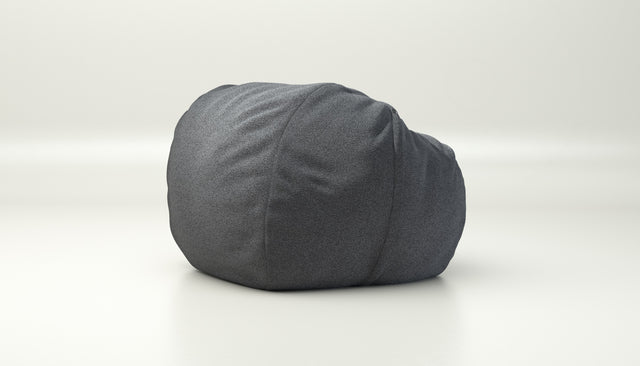 vetsak | Cover Pouf Medium - loop loop - anthracite