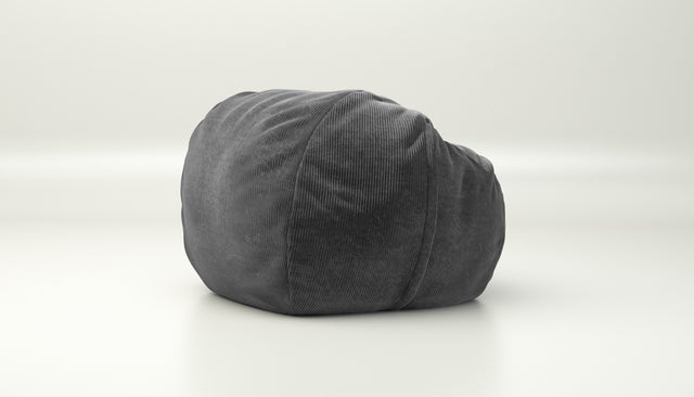 vetsak | Cover Pouf Medium - cord velour - dark grey