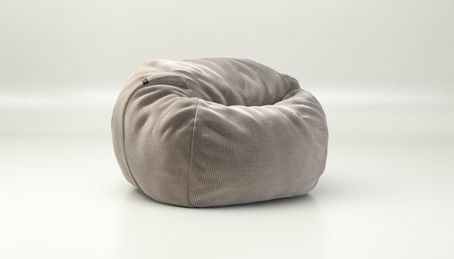 vetsak | Cover Pouf Medium - cord velour - platinum