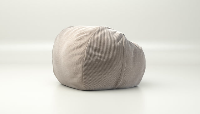 vetsak | Cover Pouf Medium - cord velour - platinum
