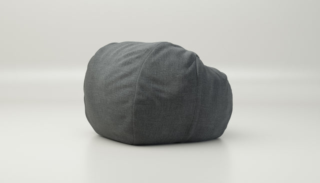 vetsak | Cover Pouf Medium - pique - dark grey