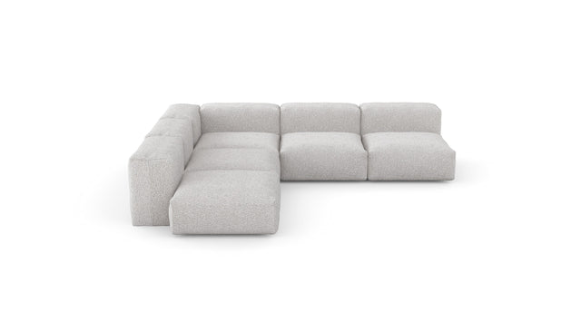 Preset five module corner sofa - loop loop - bounty - 283cm x 283cm