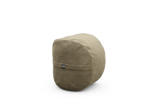 footsak cover - cord velour - khaki - 60cm x 45cm