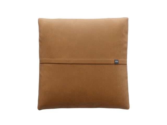 jumbo pillow - leather - brown