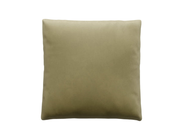 jumbo pillow - leather - olive