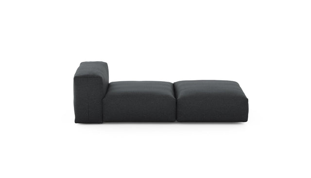 Preset lounger - linen - anthracite - 199cm x 84cm