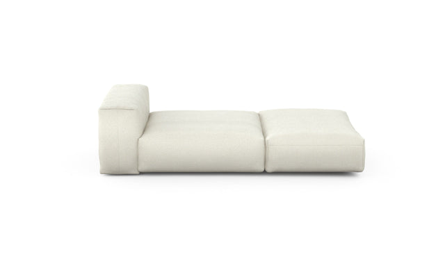 Preset lounger - linen - platinum - 220cm x 105cm