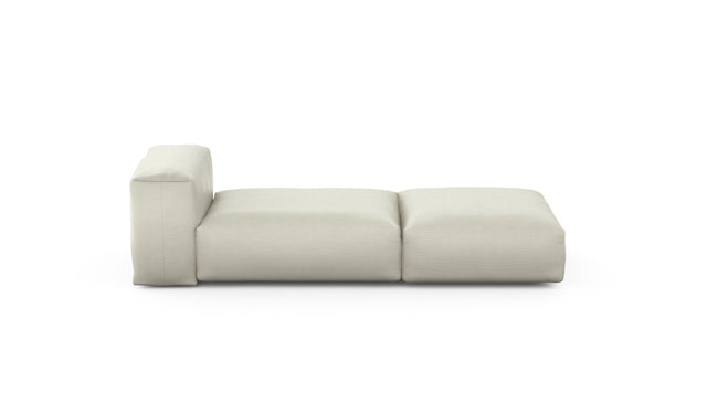 Preset lounger - pique - beige - 220cm x 84cm