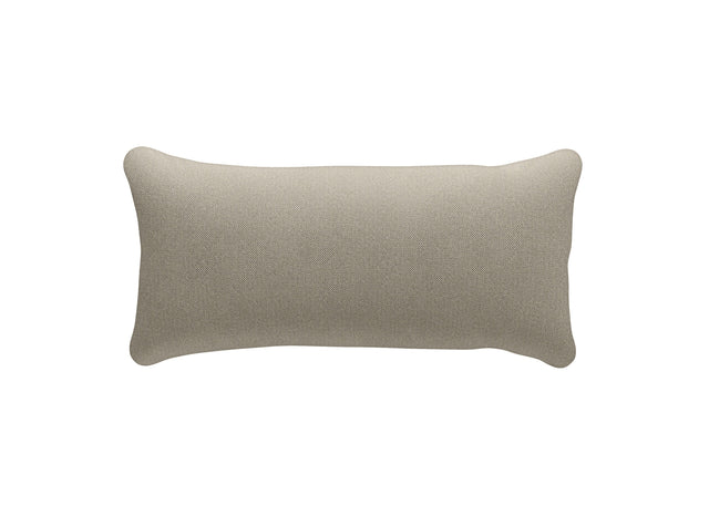 pillow - herringbone - stone