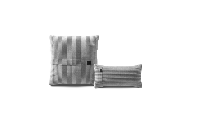 Pillow Set 1 - Cord Velour - Light Grey