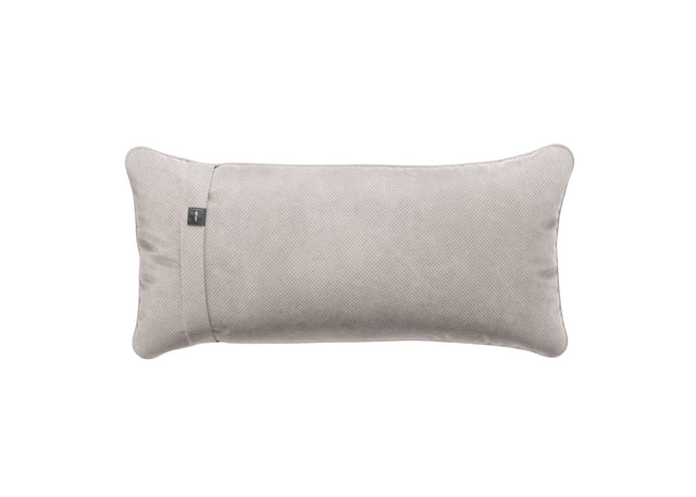 pillow - velvet - light grey