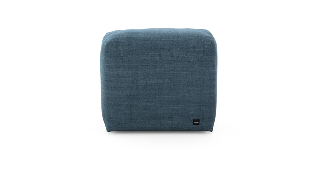 Preset sofa side - 63 x 31 - pique - dark blue