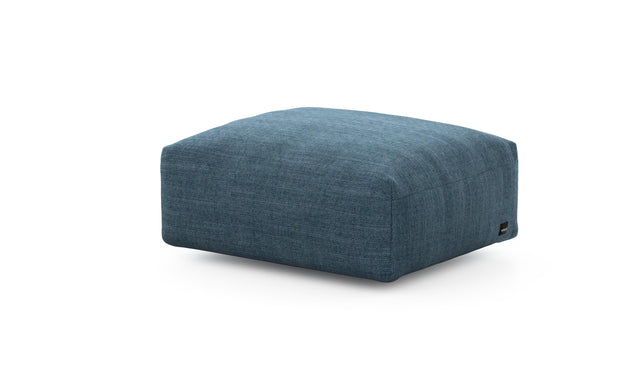 Preset sofa seat - 84 x 63 - pique - dark blue