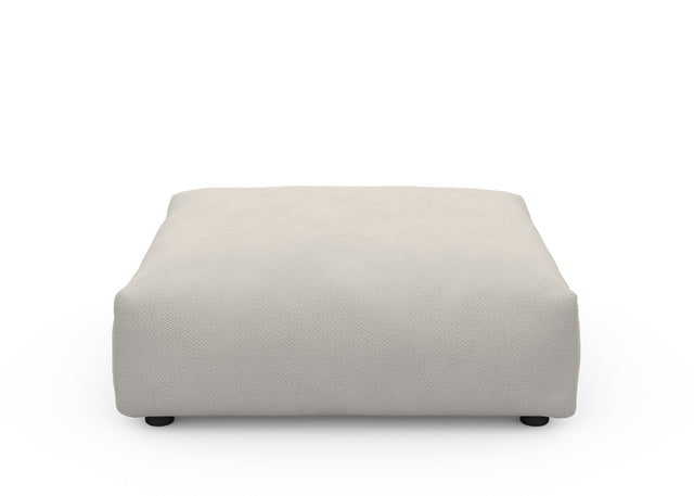 sofa seat cover - pique - light grey - 105cm x 105cm