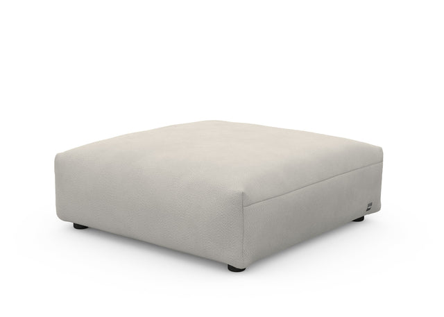 sofa seat cover - pique - light grey - 105cm x 105cm