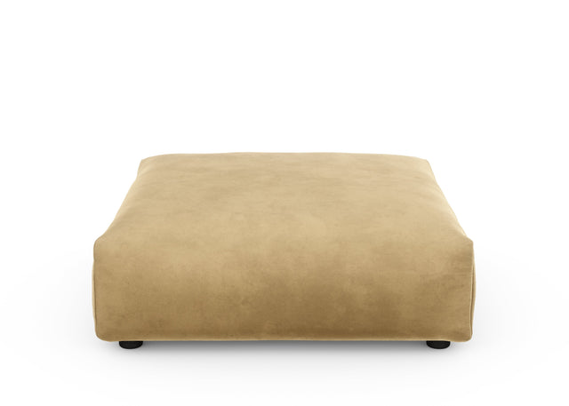 sofa seat cover - velvet - caramel - 105cm x 105cm