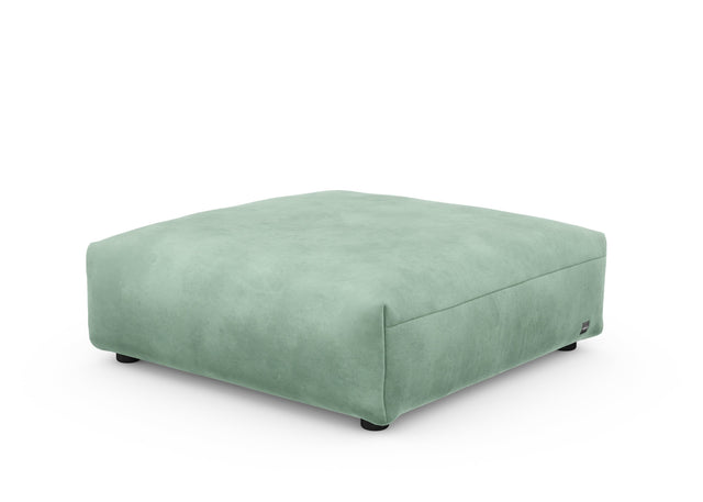 sofa seat cover - velvet - mint - 105cm x 105cm