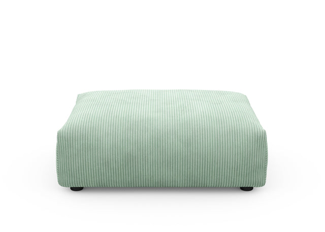 sofa seat cover - cord velour - duck egg - 105cm x 84cm