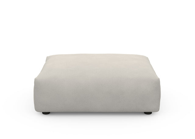 sofa seat cover - pique - light grey - 105cm x 84cm