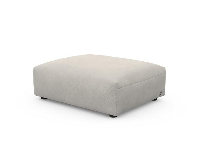 sofa seat cover - pique - light grey - 105cm x 84cm