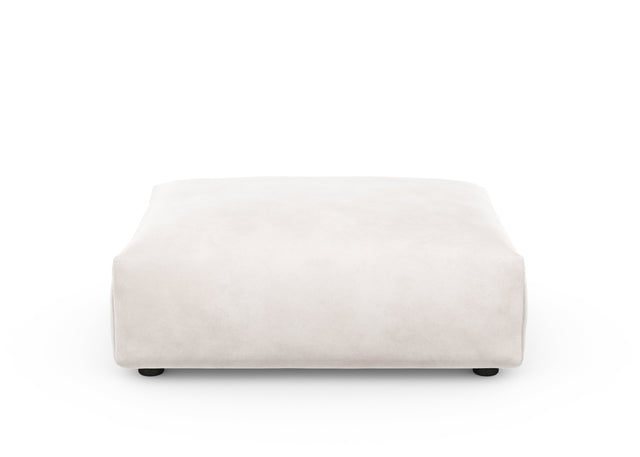 sofa seat cover - velvet - creme - 105cm x 84cm