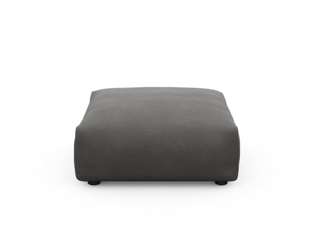 sofa seat cover - linen - anthracite - 84cm x 84cm