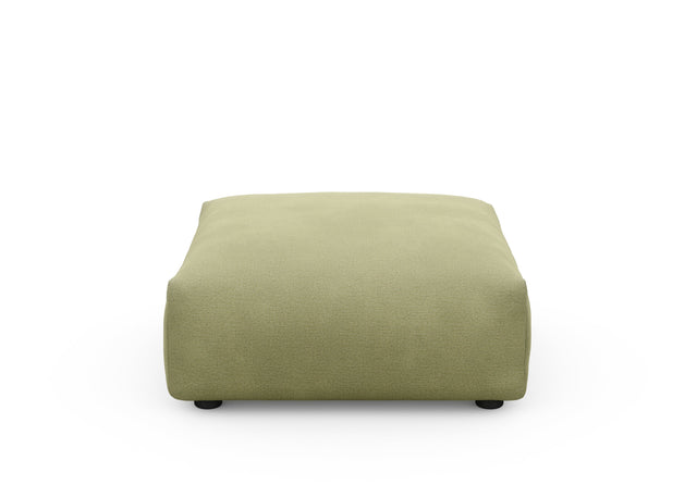 sofa seat cover - linen - olive - 84cm x 84cm