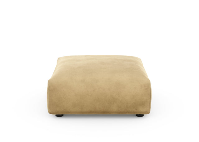 sofa seat cover - velvet - caramel - 84cm x 84cm