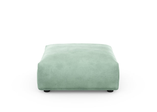 sofa seat cover - velvet - mint - 84cm x 84cm