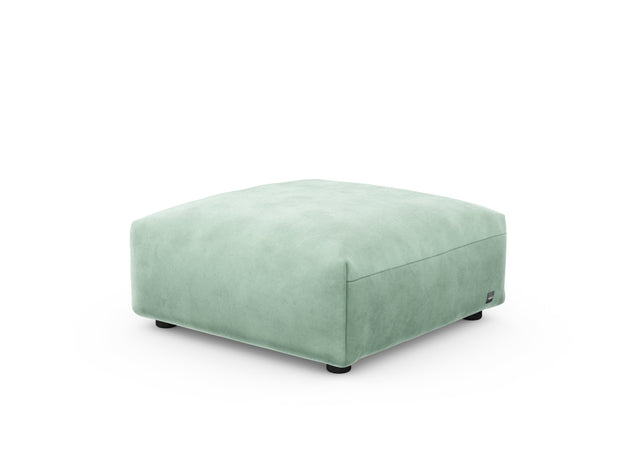 sofa seat cover - velvet - mint - 84cm x 84cm