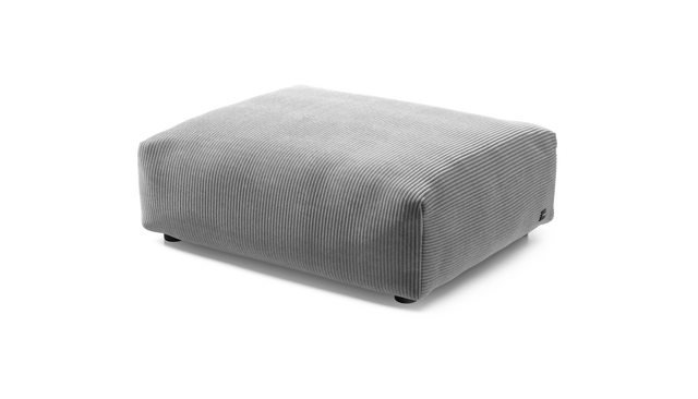 vetsak | Cover Sofa Seat Large - Cord Velour - Light Grey
