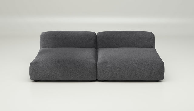 vetsak | Sofa Set 01 Large - loop loop - anthracite | Sofa Modulable | 3.5 Places