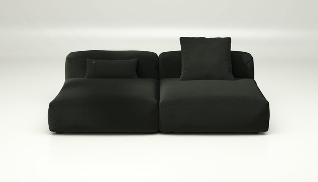 vetsak | Sofa Set 01 Large - loop loop - mousse | Sofa Modulable | 3.5 Places