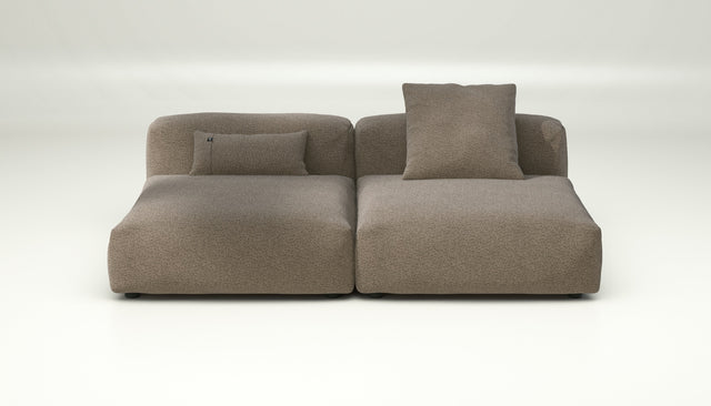 vetsak | Sofa Set 01 Large - loop loop - taupe | Sofa Modulable | 3.5 Places