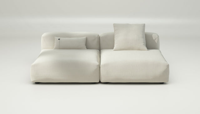 vetsak | Sofa Set 01 Large - pique - creme | Sofa Modulable | 3.5 Places
