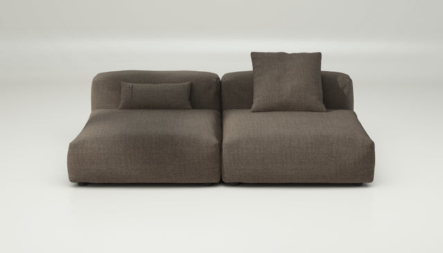 vetsak | Sofa Set 01 Large - pique - taupe | Sofa Modulable | 3.5 Places