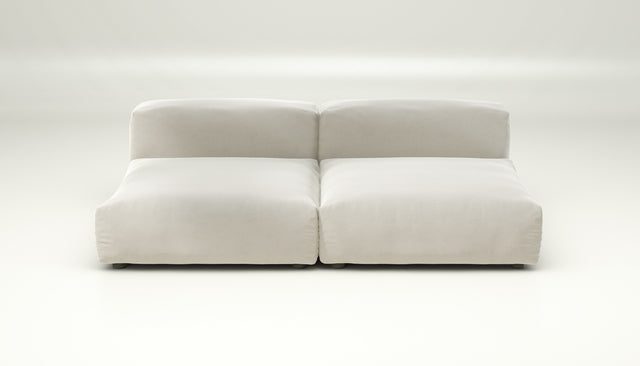 vetsak | Sofa Set 01 Large - suave - pearl | Sofa Modulable | 3.5 Places