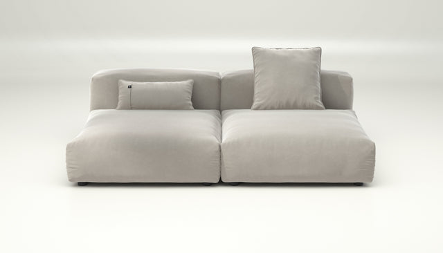 vetsak | Sofa Set 01 Large - suave - clay | Sofa Modulable | 3.5 Places