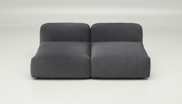 vetsak | Sofa Set 01 Medium - loop loop - anthracite | Sofa Modulable | 2.5 Places