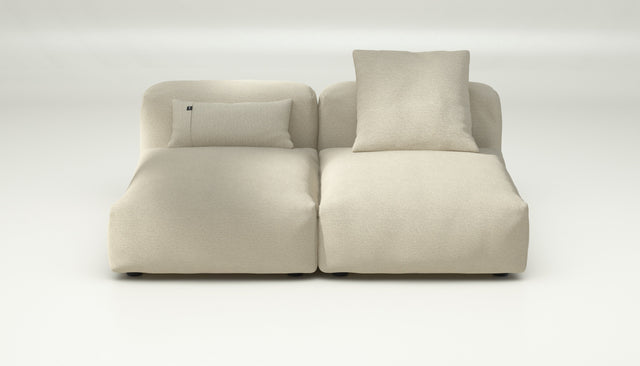 vetsak | Sofa Set 01 Medium - loop loop - duna | Sofa Modulable | 2.5 Places