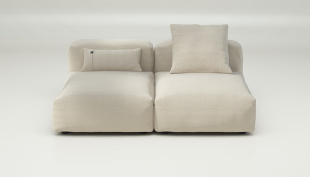 vetsak | Sofa Set 01 Medium - pique - beige | Modular Sofa | 2.5 Seater