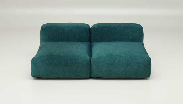 vetsak | Sofa Set 01 Medium - pique - cedar | Sofa Modulable | 2.5 Places