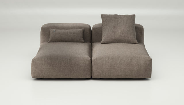 vetsak | Sofa Set 01 Medium - Pique - Stone | Modular Sofa | 2.5 Seater